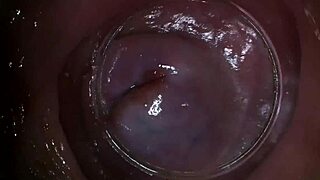 camera dives deep inside paula shy's tight shy vagina for intimate close-up view