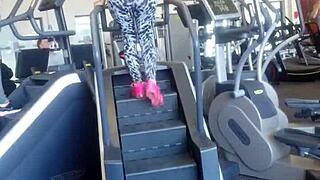 Sexy Big Ass Candid Hidden In Gym Fuck