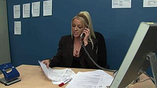 cindy behr hires stud office temps to fuck her at work cause shes a nympo