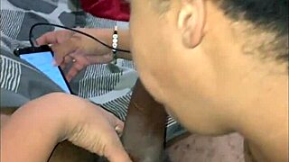 getting blown by a muslim smoker in a homemade bbw milf session.