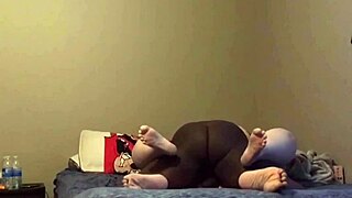 BBW Wife's Missionary Pounding by Secret Black Lover's Thick Cock