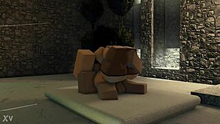 bunny femboy pounds that big titty girl rough