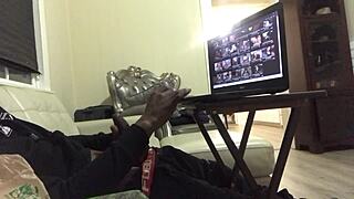 getting blown by a muslim smoker in a homemade bbw milf session.