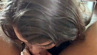 Eden ivy gets mouth fucked with sloppy deepthroat!