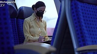 slave wife goes braless downblouse flashing her saggy tits public outdoor