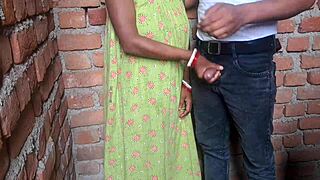 In the steamy bathroom, the young Telugu beauty seduces with her plump curves and fiery romance.