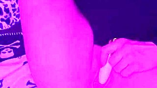 Oh Dirty Goth Slut Raven Masturbates Her Pussy With Dildo Tattooed Milf!