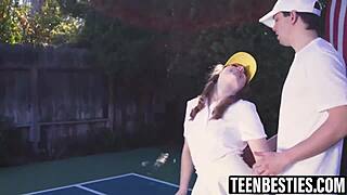 Big tits besties foursome hardcore fucking