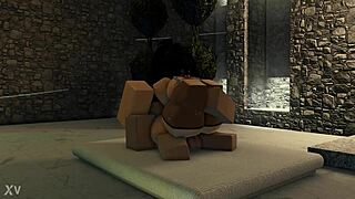 bunny femboy pounds that big titty girl rough