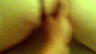 wife sneaks anal fingering while hubby sleeps next door