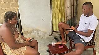 first date surprise she drops to knees for bbc blowjob