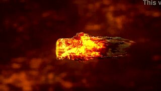 How does Cathy Heaven's huge ass take that monster cock pounding?