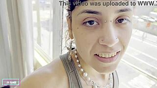 gotica fode no motel com negro