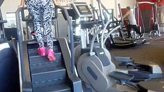 Sexy Big Ass Candid Hidden In Gym Fuck