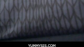 Napping Stepsis Amara Romani Rides Awake Stepbrother Taboo Thrusts