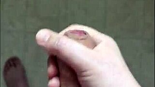 amateur babe masturbates solo from double angles up close