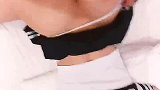 cosplay babe bent over doggystyle fucked in tight costume