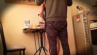 secret cam catches horny hermanastra miranda in steamy action