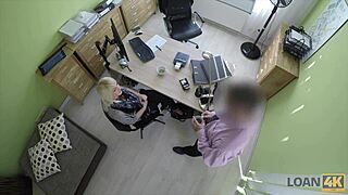 loan4k cherie spreads wet pussy wide for nasty agent's drill