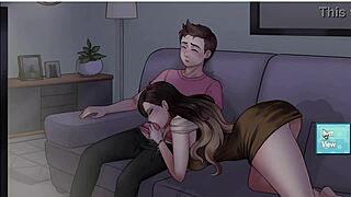 Julie entrega culo caliente y tetas grandes hasta corrida explosiva