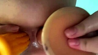 whoa check this close up anal fucking double penetration huge dildo big ass big cock homemade amateurs