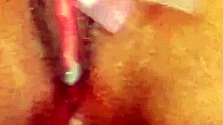 Holy shit this hot latina milf cums hard while i voyeur her outdoor pussy masturbation!