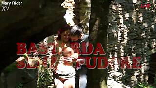 Redhead Milf Takes Outdoor Facial Cumshot on Big Tits