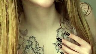 adrianna savu burns in lingerie aching to dive into dirty fun