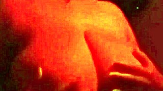 stepmom's huge tits bounce as she rides big cock in red room cowgirl frenzy