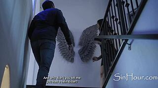 demon step aunt reagan foxx haunts family w shay sights big tits!!