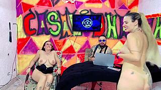 i suck actress niikki's pussy so much my mouth gets soaked then we rub tits in lesbian orgy