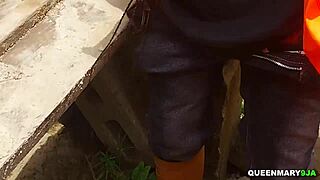 construction site creampie ends it all with a bang!