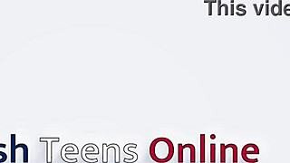 British 18yo Cunt Dripping as Older Man Devours Her Muff Deep