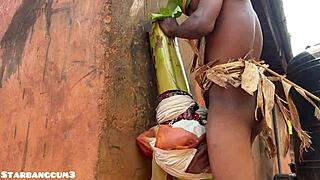 Chubby country girl ramps up ranch toy play stronger