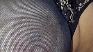 i masturbate hard with my friend's huge cock inside