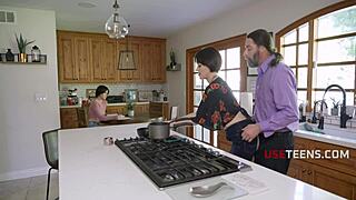 jessica ryan moans loud as jack vegas and angelina red ignore family sluts