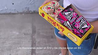 Petite Street Vendor Hidden Cam Hotel Fuck Stranger