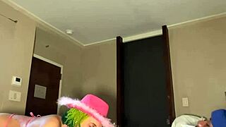 petite ebony takes bbc stretching throat and pussy before big creampie finish