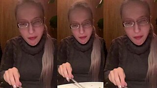 asmr dinner sounds in restaurant
