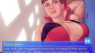 alexis trains you into strapon femdom crossdressing sex game life