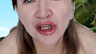 Hot Granny Huge Tits Burst Teasing From Bikini