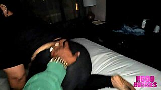 Craving that NYC Puerto Rican pussy on the balcony with BBC deepthroat gagging?