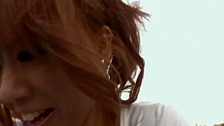 Hairy Japanese Redhead Nuru Gel Pussy Then Hard Fucked Uncensored