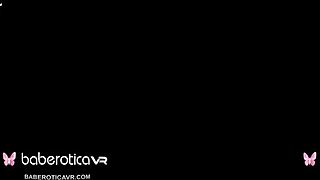 isabela chrystin slips off lingerie heels to finger her trimmed pussy solo