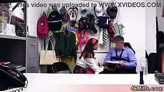 Gypsy Shoplifter Milf Caught! Rough Backroom Pounding!