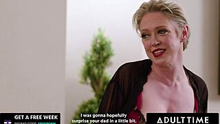 chanel camryn tempts stepmom dee williams into wet pussy eating and facesitting orgasm