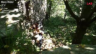 Redhead Milf Takes Outdoor Facial Cumshot on Big Tits