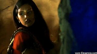 sweet indian milf slowly strips teasing with sensual hip sways and nude reveals