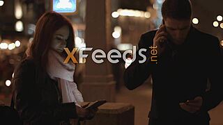 tatted redhead with natural tits rides cock doggy cumshot morning after