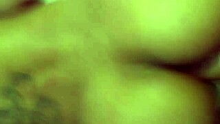 Young teen bends over for raw anal pounding session